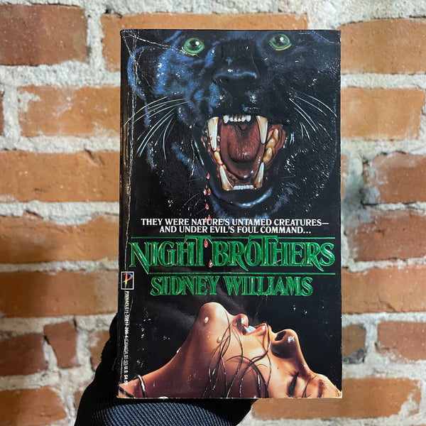 Night Brothers - Sidney Williams - 1989 1st Pinnacle Books Paperback