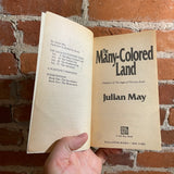 The Many-Colored Land - Julian May - 1990 8th Ballantine Books Paperback - Michael Whelan Cover