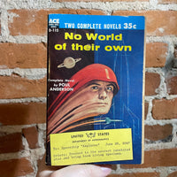 The 1,000-Year Plan (Foundation) - Isaac Asimov / No World of their Own 1955 Ace Double Paperback