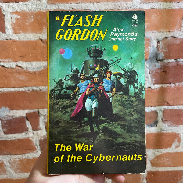 The War of the Cybernauts - Flash Gordon - Alex Raymond’s Original Story 1975 Avon Books Paperback