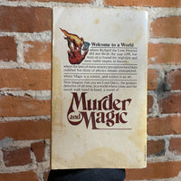 Murder and Magic - Randall Garrett - 1979 Ace Books Paperback - Bob Adragna Cover