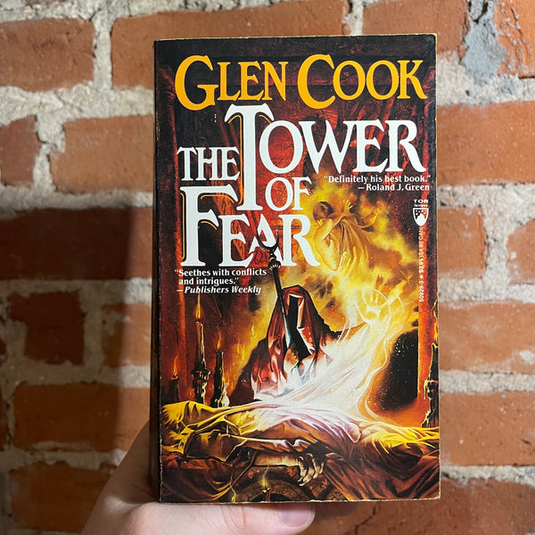 The Tower of Fear - Glen Cook -  1990 Tor Books Paperback - Gary Ruddell Cover