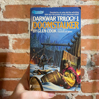 The Darkwar Trilogy - Glen Cook - Popular Library Questar Paperback Bundle - Barclay Shaw Covers