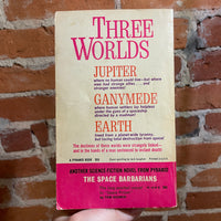 Three Worlds to Conquer - Poul Anderson - 1964 Pyramid Books Paperback - Jack Gaughan Cover