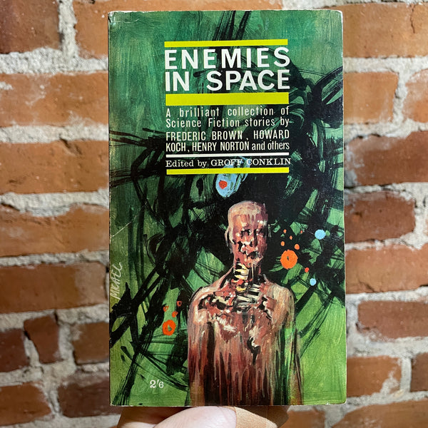 Enemies In Space - Edited by Groff Conklin - 1964 Digit Books Paperback - Michel Cover
