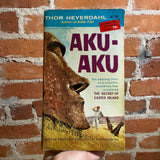 Aku-Aku: The Secret of Easter Island - Thor Heyerdahl - Illustrated Cardinal Giant Paperback