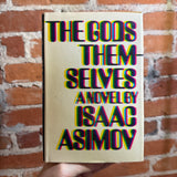 The Gods Themselves - Isaac Asimov - 1972 BCE Hardback - David November Cover