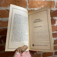 Animal Liberation - Peter Singer - 1977 Avon Books Paperback