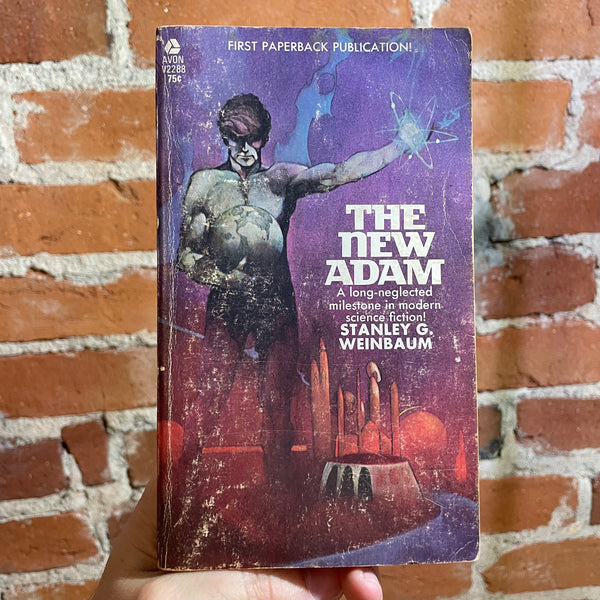 The New Adam - Stanley G. Weinbaum - 1969 1st Avon Books Paperback - Jeff Jones Cover