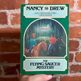 The Flying Saucer Mystery - Nancy Drew #58 Carolyn Keene - 1980 6th Wanderer Books Trade Paperback