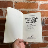 The Flying Saucer Mystery - Nancy Drew #58 Carolyn Keene - 1980 6th Wanderer Books Trade Paperback