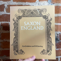 Saxon England - G.A. Embleton & D.R. Banting - 1975 Almark Paperback