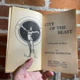City of the Beast (Warrior of Mars) - Michael Moorcock - 1979 1st Daw Books Paperback - Richard Hescox Cover