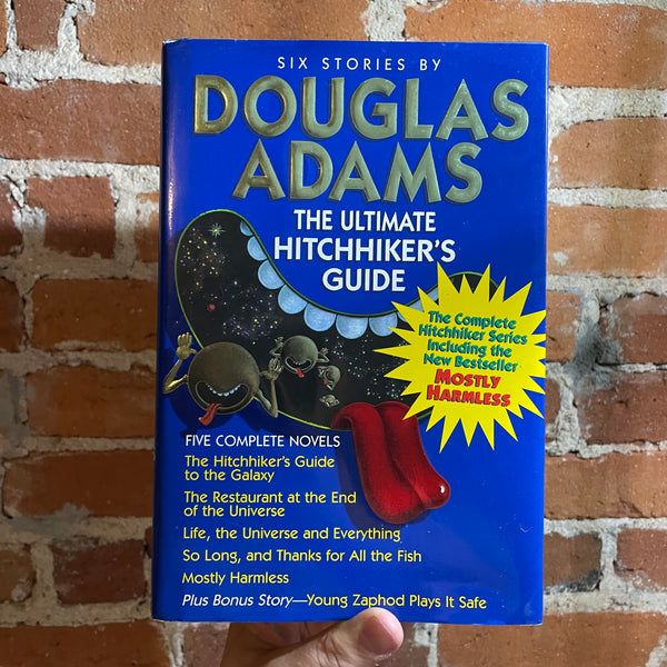 The Ultimate Hitchiker;s Guide to the Galaxy - Six Stories by Douglas Adams - 1996 Wings Books Hardback