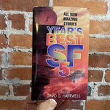 Year’s Best SF 5 - Edited by David G. Hartwell - 2000 Eos Paperback (Greg Egan, Stephen Baxter, Gene Wofle, and Kim Stanley Robinson)