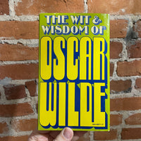 The Wit & Wisdom of Oscar Wilde - 1970 Illustrated Hardback