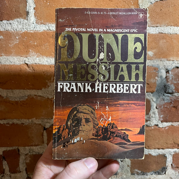 Dune Messiah - Frank Herbert - 1975 Berkley Medallion 24th printing vintage PB