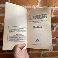 Shadowline - Glen Cook - 1982 1st Warner Books Paperback - John Berkey Cover