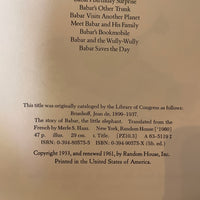 The Story of Babar: The Little Elephant - Jean De Brunhoff - 1961 Large Hardback