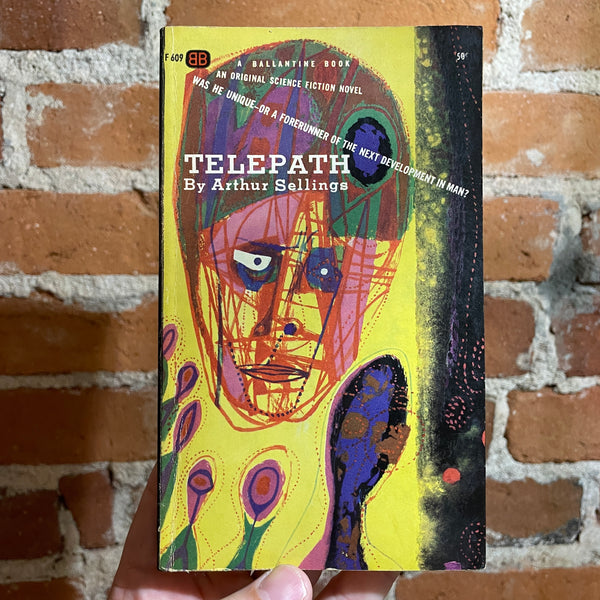 Telepath - Arthur Sellings - 1962 Ballantine Books Paperback - Richard Powers Cover Edition