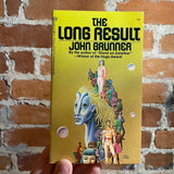 The Long Result - John Brunner - 1970 Ballantine Books Paperback - Steele Savage Cover
