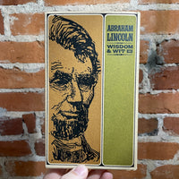 Wit & Wisdom - Abraham Lincoln - 1965 Peter Pauper Press Hardback