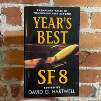 Year's Best SF 8 - Edited by David G. Hartwell - 2003 Paperback - (Gene Wolfe, Le Guin, & Greg Egan)