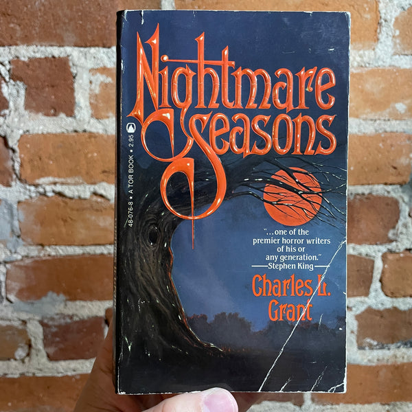 Nightmare Seasons - Charles L. Grant - 1983 Tor Books Paperback