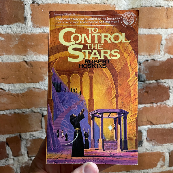 To Control The Stars - Robert Hoskins - 1977 Del Rey Paperback - Dean Ellis Cover