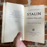 Stalin: A Political Biography - Isaac Deutscher - 1960 Vintage Books Paperback