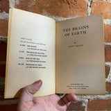 The Brains of Earth / The Many Worlds of Magnus Ridolph 1966 Jack Gaughan Cover Ace Books Double