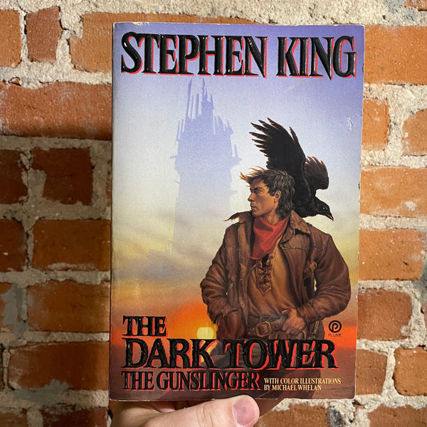 The Gunslinger - Stephen King - 1988 Plume 1st printing paperback - Michael Whelan Cover