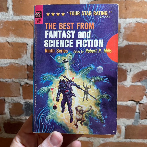 The Best From Fantasy and Science Fiction 9th Series - Robert P. Mills - 1959 Ace Books Paperback