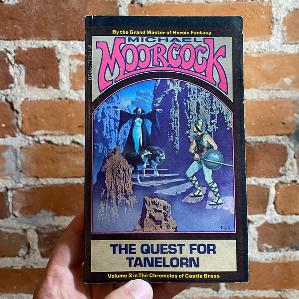 The Quest of Tanelorn - Michael Moorcock - 1978 Dell Books Paperback - Richard Courtney Cover