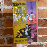 Lost In Transmission - Wil McCarthy - 2004 Bantam Books Paperback - Stephen Youll Cover