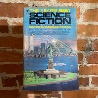 The Year’s Best Science Fiction: Second Edition - Very Rare - 9/11 Cover from 1985 - Octavia Butler, Gene Wolfe, and more!