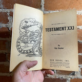 Testament 21 - Guy Snyder - 1973 Daw Books Paperback #64 - Frank Kelly Freas Cover