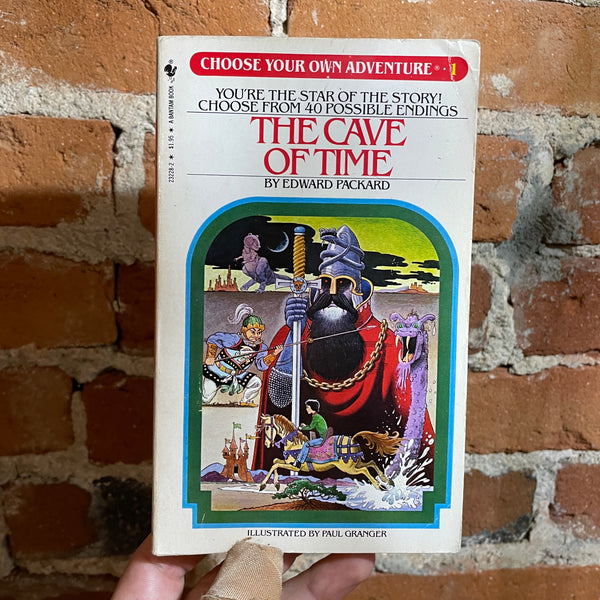 The Cave of Time - Edward Packard - Choose Your Own Adventure 15th printing 1982