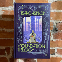 The Foundation Trilogy - Isaac Asimov- Randomhouse Leatherbound Hardback - Michael Whelan Cover