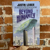 Beyond Humanity - Justin Leiber - 1987 Tor Books Paperback - Angus McKie Cover