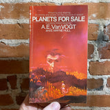Planets For Sale - A.E. van Vogt & E. Mayne Hull - 1970 1st Grosset and Dunlap Paperback - Paul Lehr Cover
