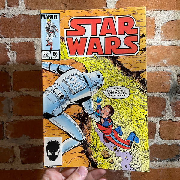 Marvel Star Wars Comic Book #86 AUGUST 1984 The Alderaan Factor