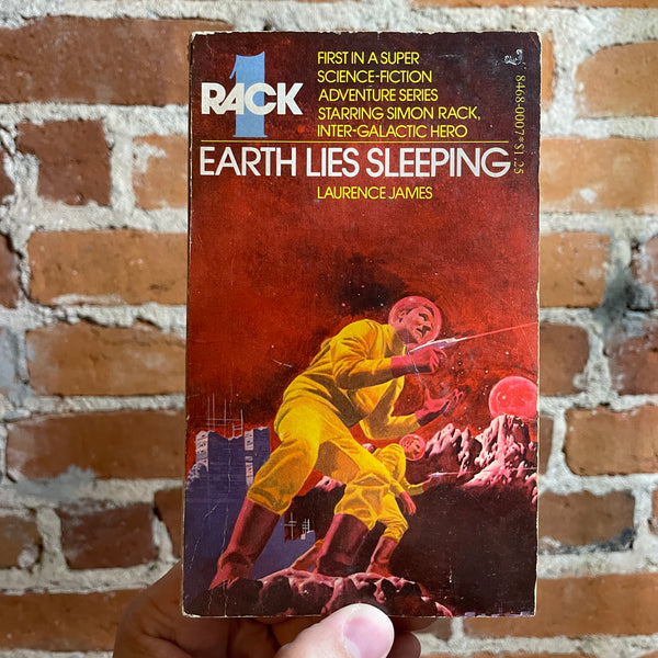 Earth Lies Sleeping - Laurence James - 1974 Zebra Books Paperback