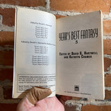 Year’s Best Fantasy 5 - Edited by David G. Hartwell & Katheryn Cramer - 2005 EOS Books Paperback - (Neil Gaiman, Gene Wolfe, Tanith Lee)