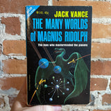 The Brains of Earth / The Many Worlds of Magnus Ridolph 1966 Jack Gaughan Cover Ace Books Double