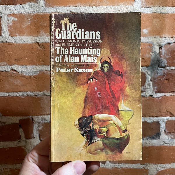 The Guardians #3 The Haunting of Alan Mais - Peter Saxon - 1969 Occult Paperback