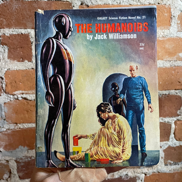 The Humanoids - Jack Williamson - 1954 Galaxy Science Fiction Nov. No. 21 Paperback - Ed Emshwiller Cover