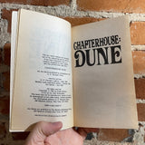 Chapterhouse: Dune - Frank Herbert 1987 Ace Books vintage paperback - Foil Embossed Raised Letters on cover