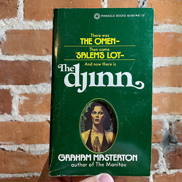 The Djinn - Graham Masterton - 1977 Pinnacle Books Paperback - Ed Soyka Cover