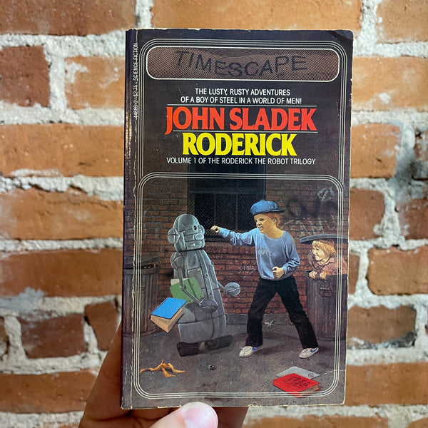Roderick - John Sladek - 1982 Pocket Books Timescape Paperback - Carl Lundgren Cover